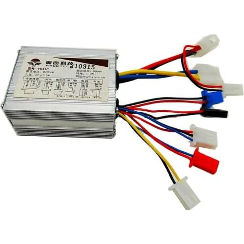 24V 36V 48V 350W 500W e-bike motor brushed controller for electric bike scooter e-bike electric bicycle ebike