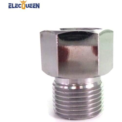 New Silver Female Thread Crossover.Used for Co2 Regulator and Steel Valves CO2 Tank Adapter Converter Standard