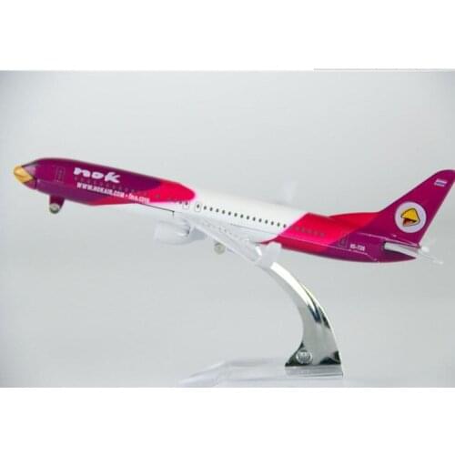 1:400 plane model B737 Thailand Airlines aircraft B737 Metal simulation airplane model for kid toys Christmas gift