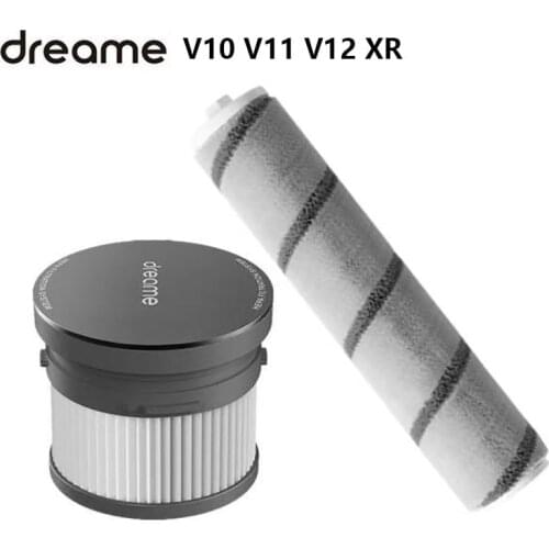 Original Dreame V10 V11 V12 XR Handheld Vacuum Cleaner HEPA Filter Roller Brush Spare Part