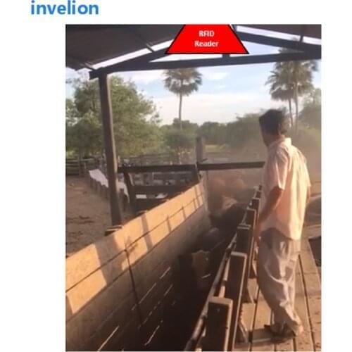 Animal tracking long range uhf rfid fixed reader ethernet tcp/ip interface / Impinj R2000 chip 902-928mhz gen2 epc uhf reader