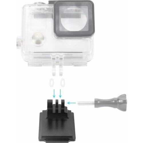 GloryStar Aluminum Fixed Mount Helmet for GOPRO Hero MAX 876543 OSMO YI SJ and NVG Mount Base for xiaomi Sports camera