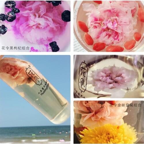 Flower Tea Dry Rose Bud Flower Tea Pingyin Rose Double Red Rose Corolla Tea Flower Tea 100g