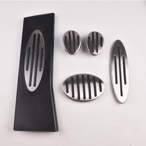 Brake Dead Pedal Cover Set DSG For BMW MINI Cooper One Hatch Hardtop Countryman JCW R56 R60 R61 F54 Car Stying