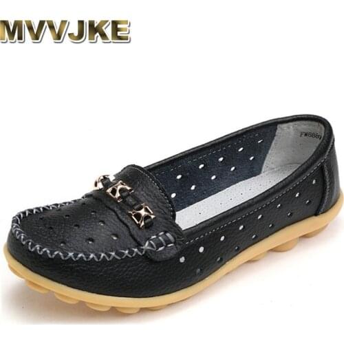 MVVJKE Women Retro Loafers Slip On Shoes Ladies Comfort Platform Walking Woman 2020 New Plus Size Casual Female