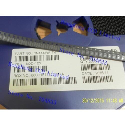 100pcs/lot 1N4148W IN4148 SOD-123