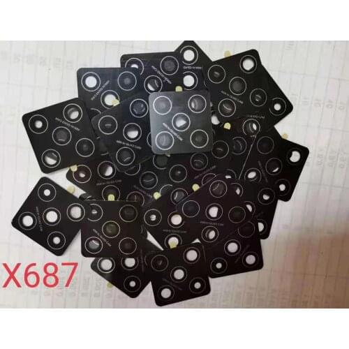 10pcs/pack Acrylic Glass camera For Infinix Zero8 Rear Camera Glass Zero 8 X687 plastic Back Lens Replacement for Infinix X687