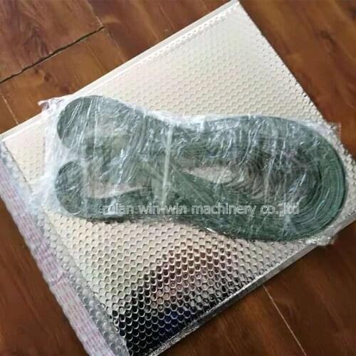 28pcs 1550mmx28mmx1mm PU conveyor belt for side sealing machine bag making machine