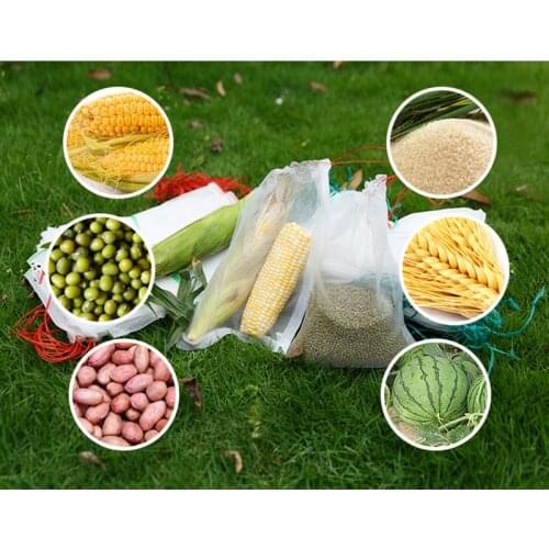 50Pcs White Breathable Garden Plant Fruit vegetable Protect Drawstring Mesh Net Nylon Grow Bag Anti insects pests birds 4 sizes