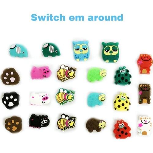 Tennis Dampeners Cartoon Tennis Racket Vibration Shock Absorbers Dampeners Silicone Durable Tennis Vibration Sports Trianning