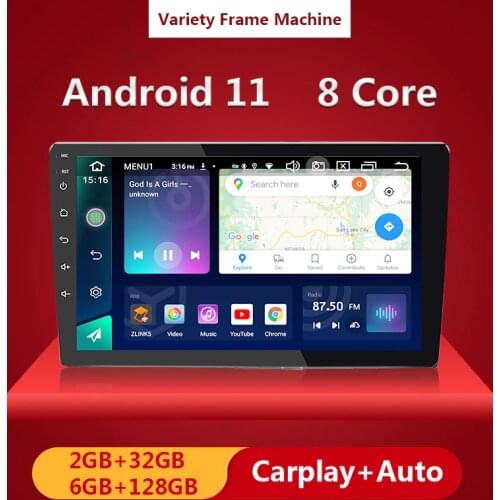 Android 11 Car Radio Multimedia Player Universal Wireless Apple Carplay And Android Auto For VW Nissian Hyundai Toyota