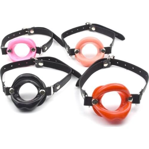 BDSM Bondage Blow Job Mouth Gag Ball Oral Sex Fetish Bondage Harness Erotic Sex Adult SM Toy For Couple Valentines Day gift