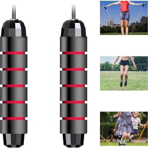 Tangle-Free with Ball Bearings Rapid Speed Jump Rope Crossfit Excercise and Fitness Workout Equipments Skipping Foot Unisex Kids