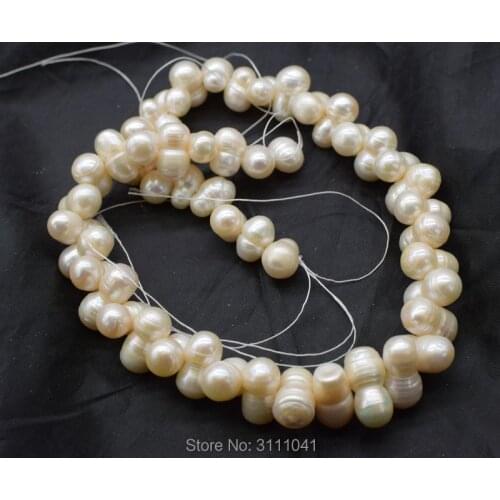 Freshwater pearl WHITE unique peanut shape REBORN 13-18mm FPPJ wholesale beads nature loose beads for DIY jewelry
