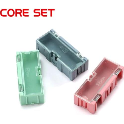 3pcs DIY Tools Packaging Box Electronic Components Screw Storage Box Removable Storage SMD SMT Jewelry Tool Case