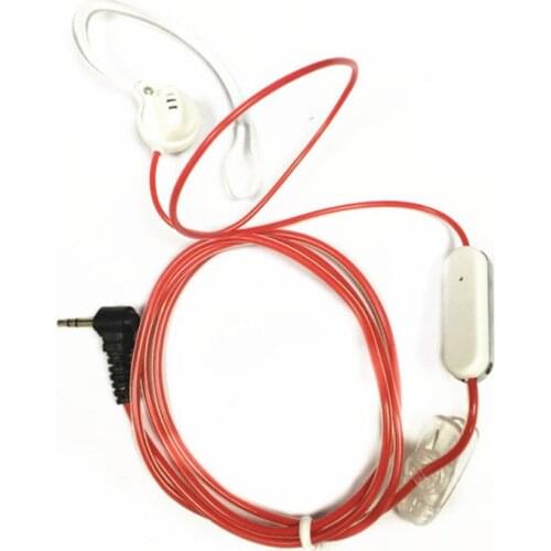 Cristal de moda auriculares rojo for 2,5 MM motorola T5320 T5428 T5720 T80 T6 radios