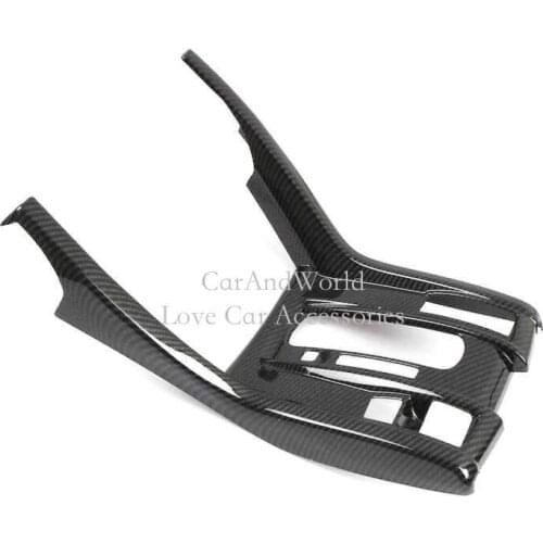 Car Interior Gear Box Console Panel Frame Cover Trims Sequin Decoration Auto Accessories For Honda Civic 10th 2016-2019