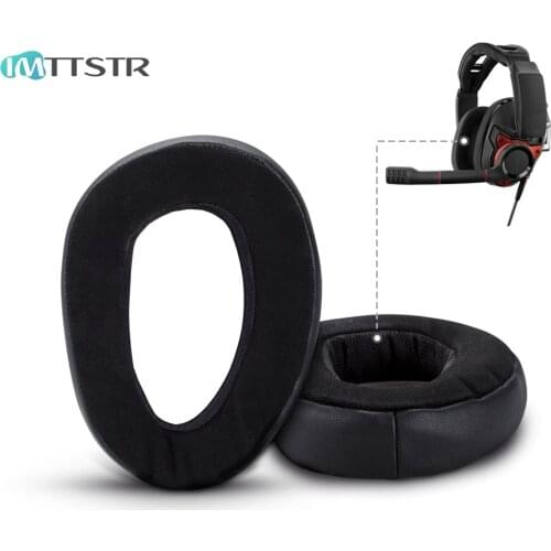 IMTTSTR GSP600 GSP670 GSP500 Replace Ear Pad Cushion Cups Cover Earpads for Sennhaiser GSP 600 GSP 670 GSP 500 Gaming Headset