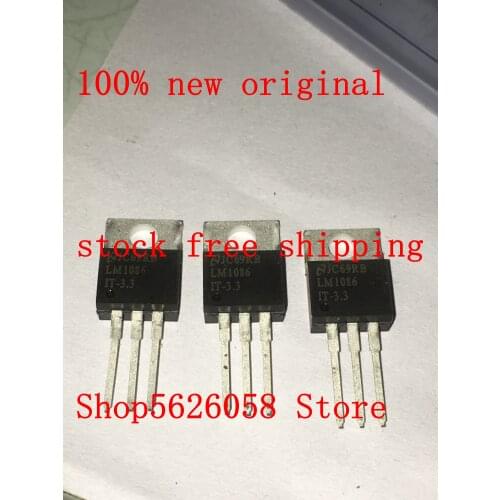 LM1086IT-3.3 TO-220 100% new originaI 10PCS-300PCS/LOT STOCK