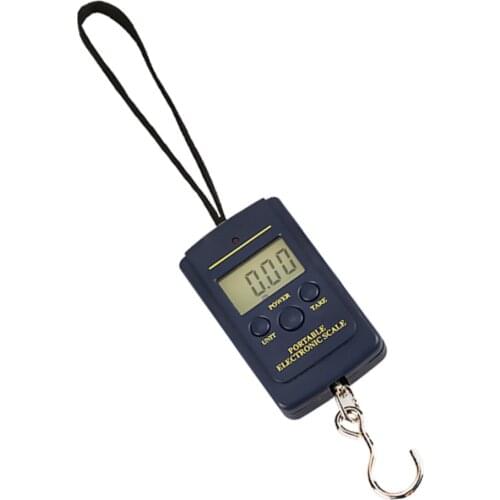 40kg x 10g Mini Hook Scale Portable Precision Electronic Sale for Fishing Luggage Travel Weighting Hanging Kitchen Weight Tool