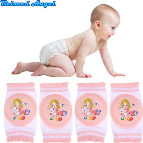 2019 New Baby Kids Safety Crawling Elbow Cushion Infants Toddlers Knee Pads Protector Harnesses Leashes Children Kneecap 30style