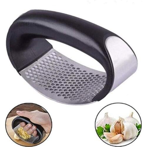 Novelty Stainless Steel Garlic Presses Manual Garlic Mincer Chopping Garlic Tools Kitchen Gadgets LX6701
