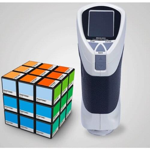 Portable Professionals Color card Reading Colorimeter Color Difference Meter chromatic instrument display color card number