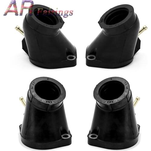 Carburetor Intake Manifold Boots For Yamaha XVZ 1300 XVZ1300 Royal Star 1996 - 2001 Replace No. 4NK-13586-00 4NK-13596-00-00