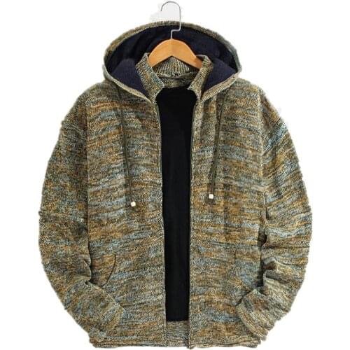 SCWBSYGM Men's Cardigans With A Hood