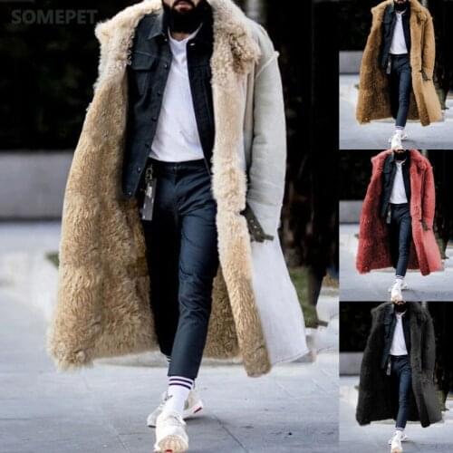 Somepet Mens Long Coats