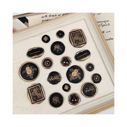 The berry bird Stamp Head Custom Wax Seal Heads Stamps Postage Journal Package Wedding Gifts Envelope Handmade Tools