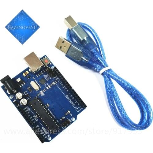 Un set UNO R3 MEGA328P ATMEGA16U2 per For Arduino Compatibile In Stock