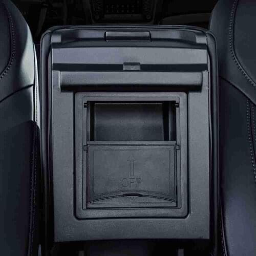 Hidden Storage Box for Tesla Model 3 Central Armrest Storage Box Concealed Center Console Organizer Car Accessory Auto