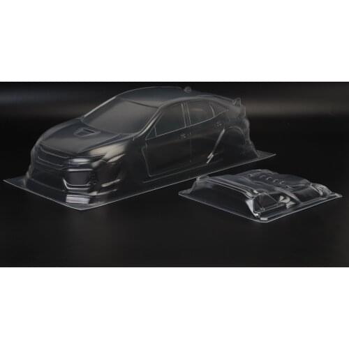 1/10 on road Civic FK8 M body clear body 210mm for Tamiya kyosho HPI
