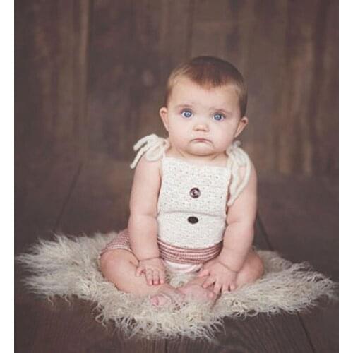 50*50cm Newborn Baby Photography Props Blankets Infant Fur Stretch Yarn Wrapped Props Blanket Outfit Photo Props New Arrive