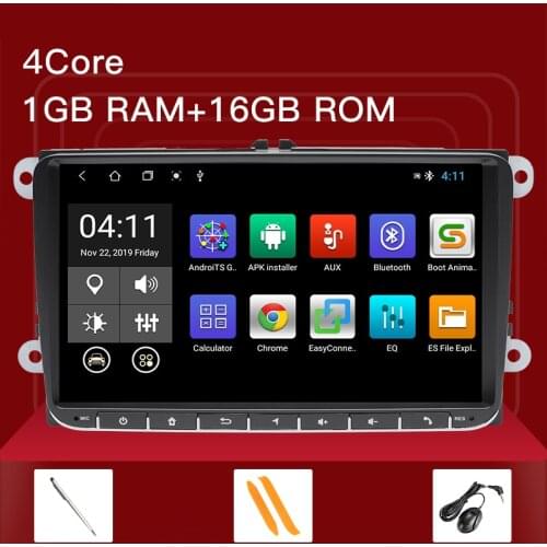 2 Din Android10.0 Car Radio GPS NavigationFor VW T5 amarok volkswagen Passat B6 B7Skoda Octavia Jettaseat leon golf 5 Multimedia