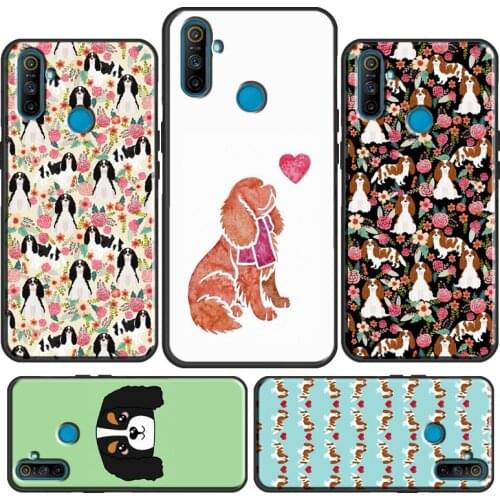 Cavalier King Charles Spaniel For OnePlus 9R 8T Nord 7 8 9 Pro Case Cover For OPPO Realme 8 Pro GT Neo 6 7 Q3 Pro C3 C15