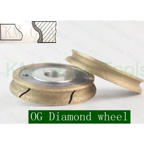Free Shipping!OG 100x22x8/10/12/15/19mm Peripheral Daimond wheel,For Glass machine