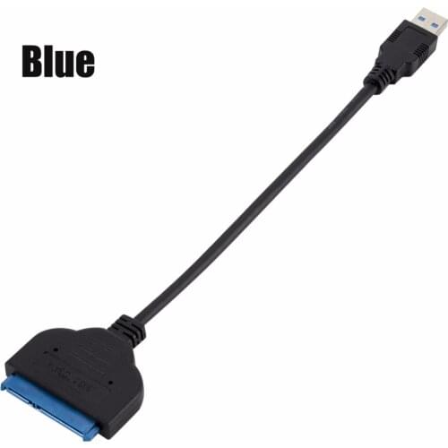 22 Pin SATA to USB 3.0 2.5 inch Hard Drive Adapter Cable Converter For 2.5" Laptop HDD SSD 20CM Length