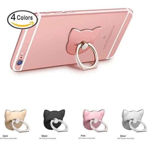 Finger Ring Mobile Phone Smartphone Stand Holder For iPhone SE 2020 11 Pro XS MAX XR X 8 7 6S Plus 360 Degree Phone Ring Bracket