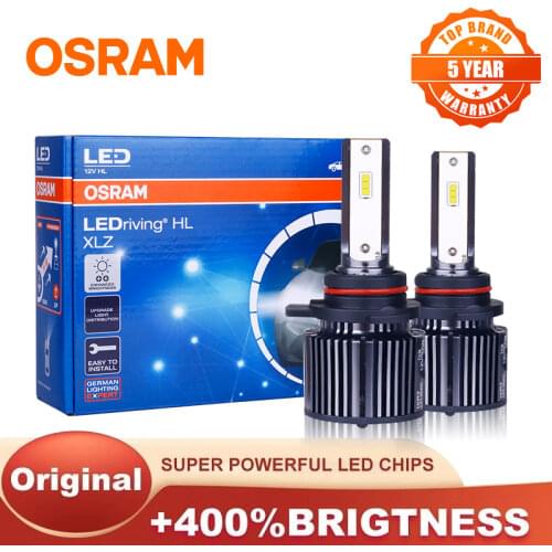 Osram h1 led Car Bulb light H8 H9 H16JP 9012 HIR2 H7 H4 9003/HB2 9005 HB3 9006 HB4 Headlight Super power ZES H11 Led 6000K XQ
