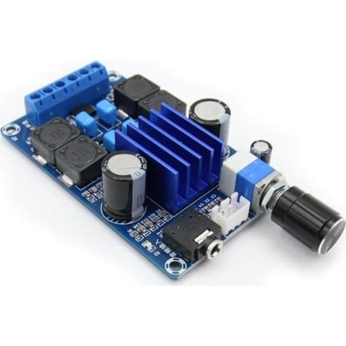 12V 100W Automatic Boost Type Distortion Digital Power Amplifier Board
