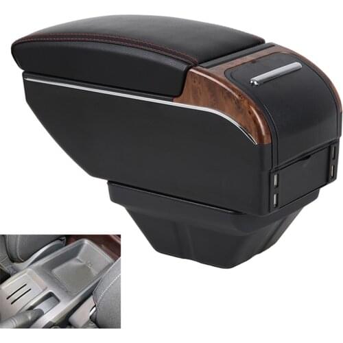 Arm Rest For MG ZS Armrest Box Center console central Store content box with cup holder USB interface