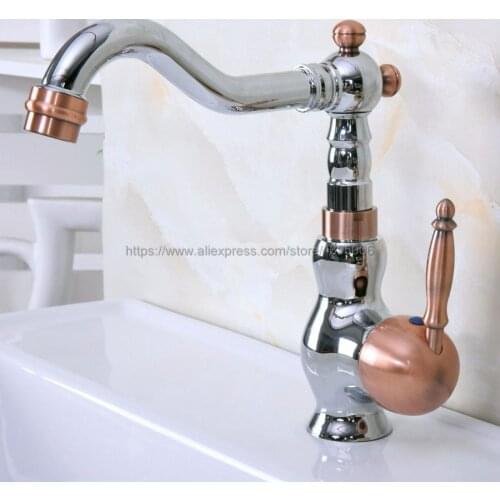 Polished Chrome Bathroom Basin/Sink Faucet Single Handle Hole Vanity Sink Mixer Tap Bnf914