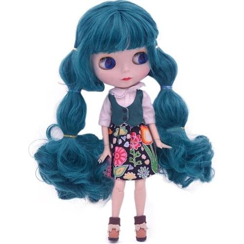 Blyth Doll BJD, Neo Blyth Doll Nude Customized Frosted Face Dolls Can Changed Makeup and Dress DIY, 1/6 Ball Jointed Dolls SNO1