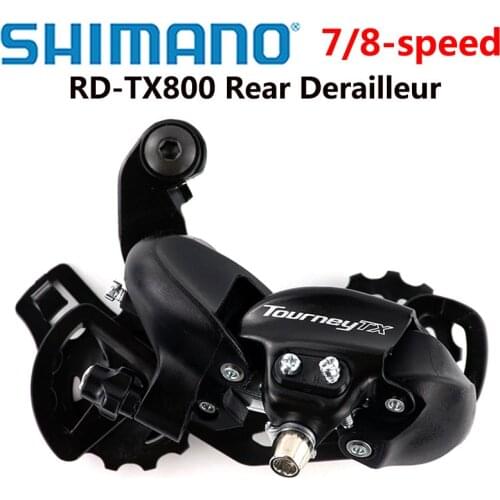 Shimano TourneyTX RD-TX800 Rear Derailleur MTB Bicycle Bike Derailleurs 7S 8S TX800 Mountain Bike Accessories