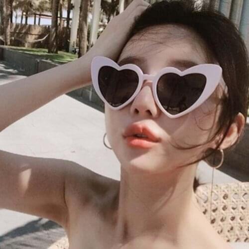 2021 Retro Men Women Cat Eye Sunglasses Fashion Male Female Plastic Frame Sun Glasses Trendy Classic Brand Design UV400