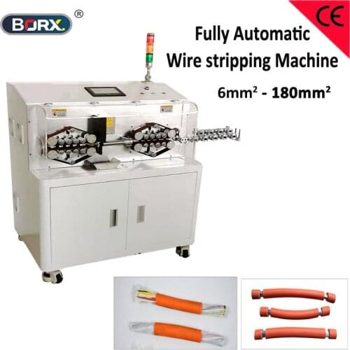 70-180mm square power wire stripping machine exlarge cables peeling equipment electric cable factory process