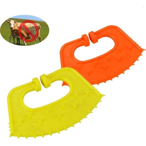 20 Pcs Calf Weaner Milk Sucking Preventer Calf Nose Ring Cattle Nose Thorn Farm Animal Livestock Feeding Equipment