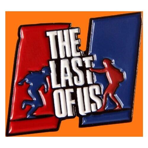 The Last of Us 2 Ellie Enamel Pins Creative Metal Cartoon Brooch Backpack Hat Bag Collar Lapel Badges Men Women Fashion Jewelry